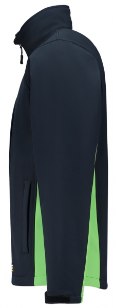 TRICORP-Workwear, Softshelljacke, Bicolor, 340 g/m², navy-lime