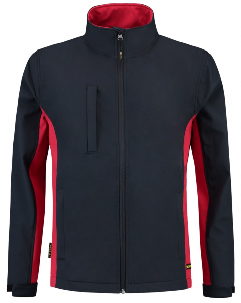 TRICORP-Workwear, Softshelljacke, Bicolor, 340 g/m², navy-red
