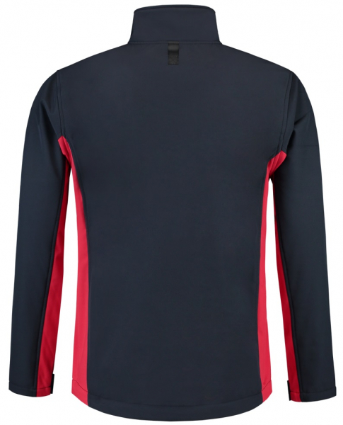 TRICORP-Workwear, Softshelljacke, Bicolor, 340 g/m², navy-red