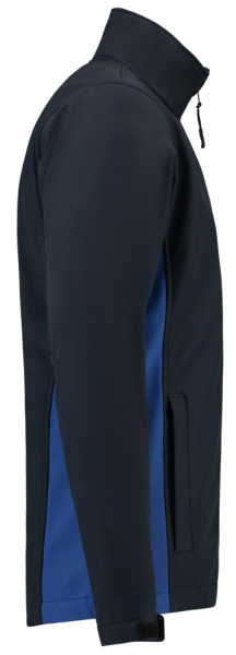 TRICORP-Workwear, Softshelljacke, Bicolor, 340 g/m², navy-royalblue