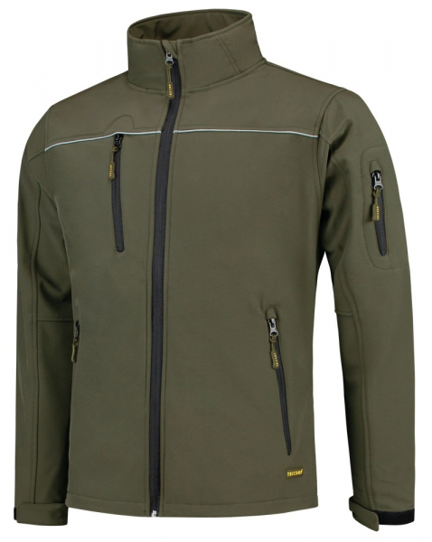 TRICORP-Workwear, Softshelljacke Exzellent, Basic Fit, 340 g/m², army