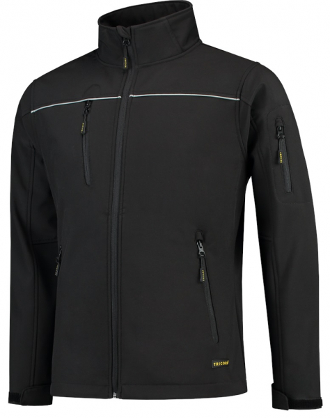 TRICORP-Workwear, Softshelljacke Exzellent, Basic Fit, 340 g/m², black