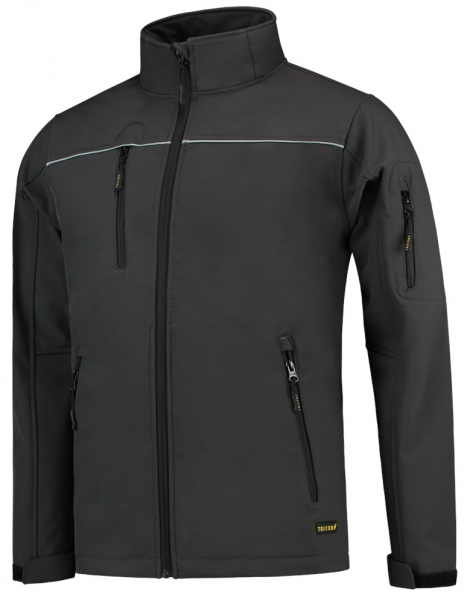 TRICORP-Workwear, Softshelljacke Exzellent, Basic Fit, 340 g/m², darkgrey