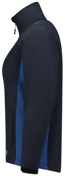 TRICORP-Workwear, Damen-Softshelljacke, Bicolor, 340 g/m², navy-royalblue