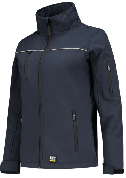 TRICORP-Workwear, Softshelljacke Exzellent Damen, Basic Fit, 340 g/m², navy