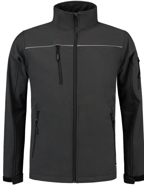 TRICORP-Workwear, Kinder-Softshelljacke, Bicolor, 340 g/m², darkgrey-black