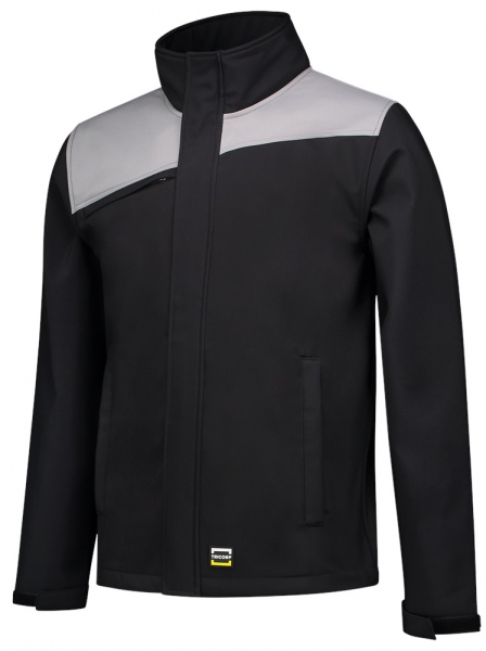 TRICORP-Workwear, Softshelljacke Bicolor, Basic Fit, 340 g/m², black-grey
