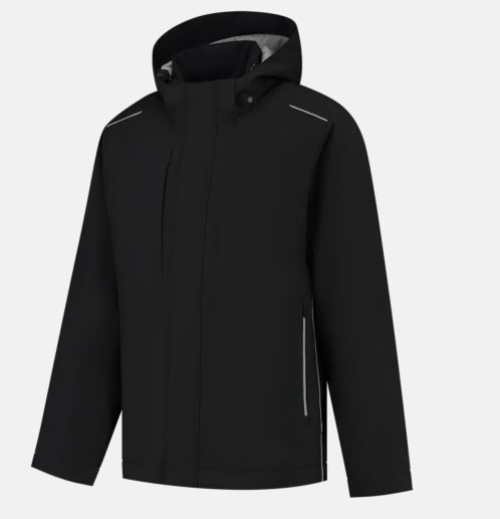 TRICORP-Winter-Tech-Shell Accent, black/grey