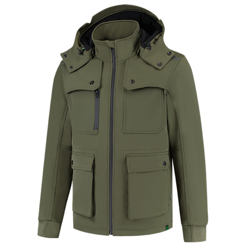 TRICORP-Winter Softshellparka Rewear, army