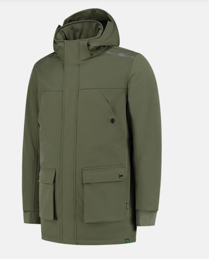 TRICORP-Winter Softshellparka Rewear, army
