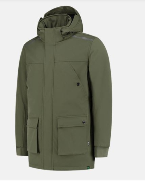 TRICORP-Winter Softshellparka Rewear, army