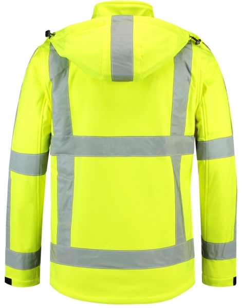 TRICORP-Warnschutz, Softshelljacke, 300 g/m², warngelb