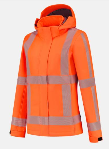 TRICORP-Softshelljacke Damen Revisible, fluororange