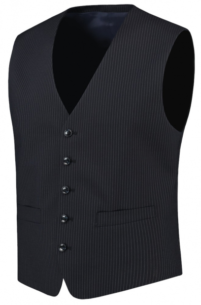 TRICORP-Workwear, Weste Herren, Basic Fit, 180 g/m², navy-stripe