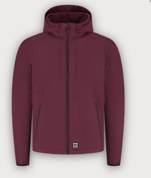 Tricorp Softshelljacke Kapuze Exzellent Redefined, Bordeaux