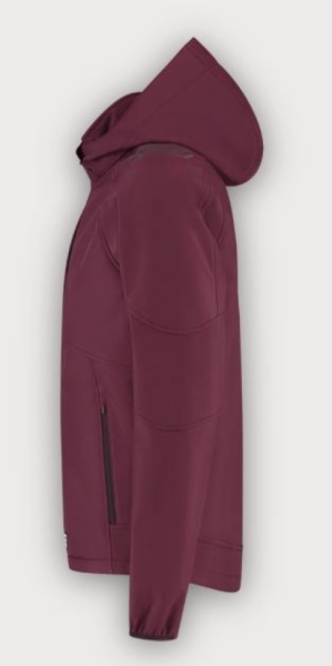 Tricorp Softshelljacke Kapuze Exzellent Redefined, Bordeaux