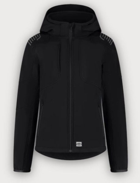 Tricorp Softshelljacke Kapuze Exzellent Redefined Damen, Black