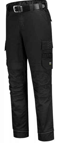 TRICORP-Workwear, Arbeitshose Twill Cordura-Stretch, Basic Fit, 280 g/m², black