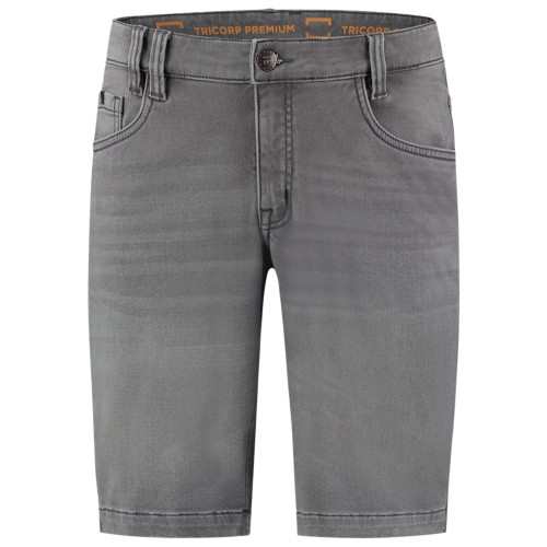 TRICORP-Jeans-Shorts, Premium, Stretch, 360 g/m², denimgrey