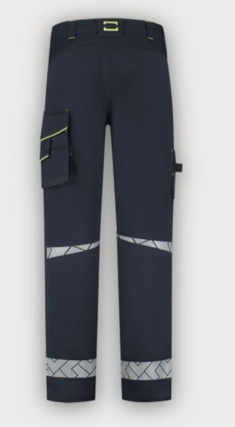 Tricorp Arbeitshose 2-Way Stretch Reflective Redefined, Ink-Fluor Yellow