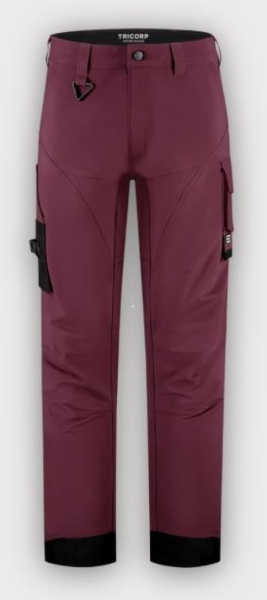 Tricorp Arbeitshose 4-Way Stretch Redefined, Bordeaux