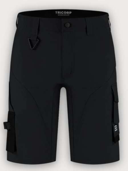 Tricorp Arbeitsshorts 4-Way Stretch Redefined, Black