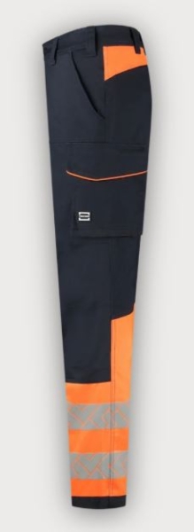 Tricorp Warnschutz Arbeitshose 2-Way Stretch High Vis Redefined, Ink-Fluor Orange