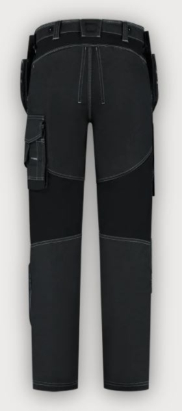 Tricorp Denim Arbeitshose Funktionelle Stretch Redefined Holstertaschen, Black