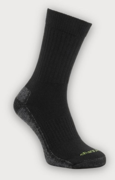Tricorp Arbeitssocken Circular 2er-Pack, Black-Darkgrey