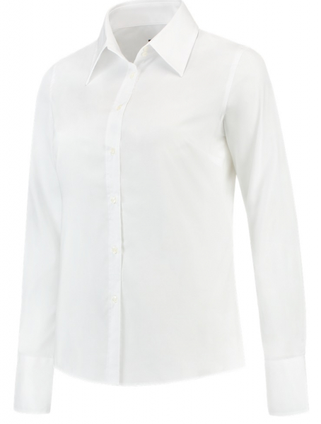 TRICORP-Workwear, Bluse Damen Basis, Basic Fit, 110 g/m², weiß