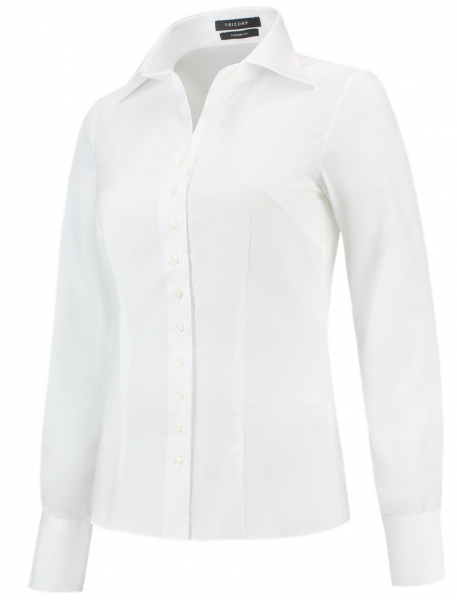 TRICORP-Workwear, Bluse Slim Fit, Damen, 110 g/m², weiß