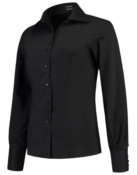 TRICORP-Workwear, Bluse Slim Fit, Damen, 110 g/m², black