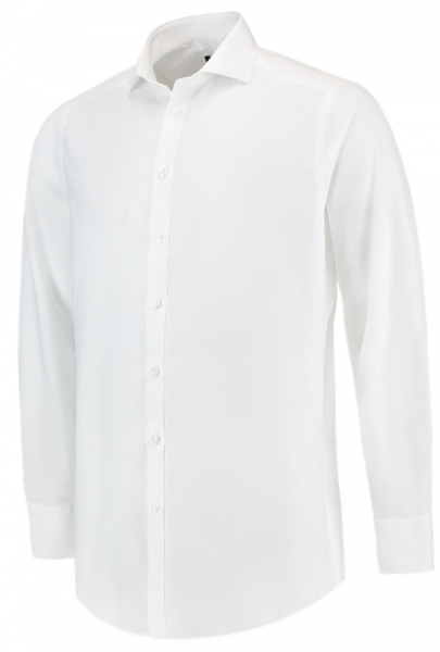 TRICORP-Workwear, Hemd Stretch, Slim Fit, 110 g/m², weiß