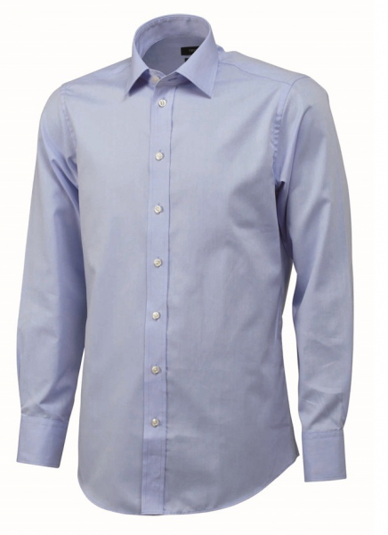 TRICORP-Workwear, Hemd Basis, 110 g/m², blue