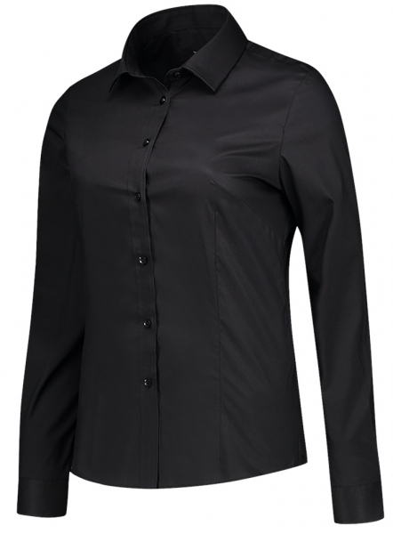 TRICORP-Workwear, Bluse Stretch, Basic Fit, 110 g/m², black