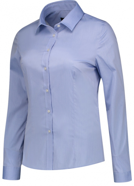 TRICORP-Workwear, Bluse Stretch, Basic Fit, 110 g/m², blue