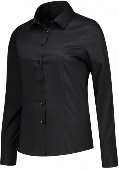 TRICORP-Workwear, Bluse Stretch, Slim Fit, 110 g/m², black