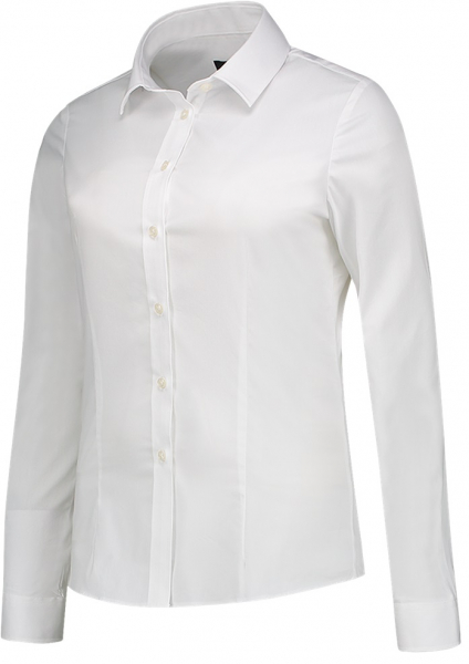 TRICORP-Workwear, Bluse Stretch, Slim Fit, 110 g/m², weiß