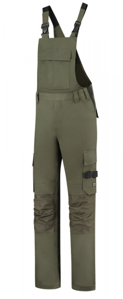 TRICORP-Workwear, Latzhose, Twill Cordura, Basic Fit, 280 g/m², army