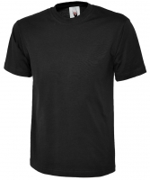 Uneek-Clothing-Worker-Shirts, Classic T-Shirt, schwarz