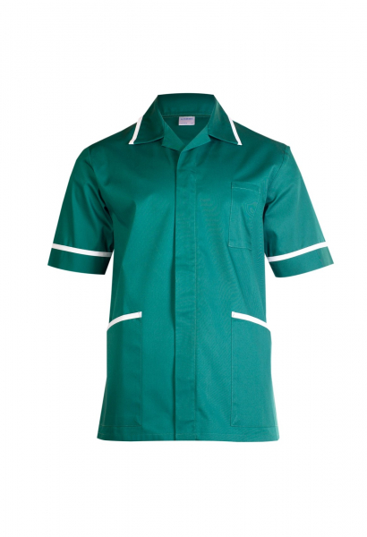 Uneek-Clothing-Herren-Premium Kasack, flaschengrün