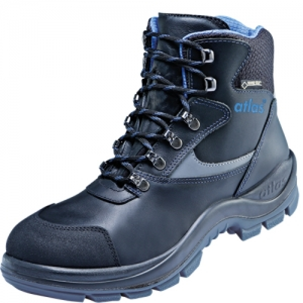 ATLAS-S3 CI-Sicherheitshochschuhe, GTX 535 Gore-Tex, schwarz/blau