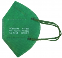 Atemschutz Mundschutz FFP 2 Maske, dunkelgrün, VE= 10 Stück
