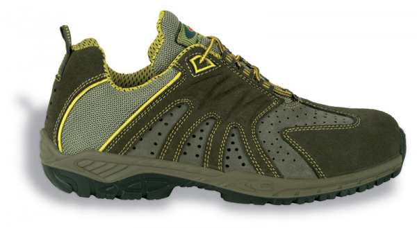 COFRA-SMASH S1 P SRC, Sicherheitshalbschuh, grün