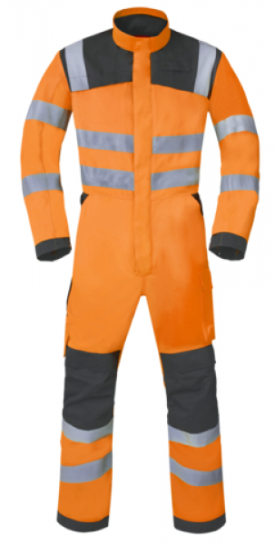 HAVEP-OVERALL, High Visibility+, Farbe: warnorange/ charcoal