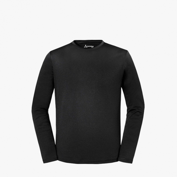 SCHÖFFEL-UV-Schutz-Longsleeve Circ, schwarz