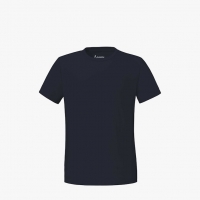 SCHFFEL-T-Shirt aus BIO-Baumwolle, Dunkelblau