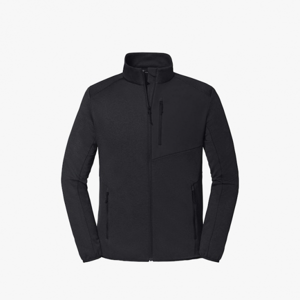 SCHÖFFEL-Leichte, Elastische Fleecejacke, Schwarz