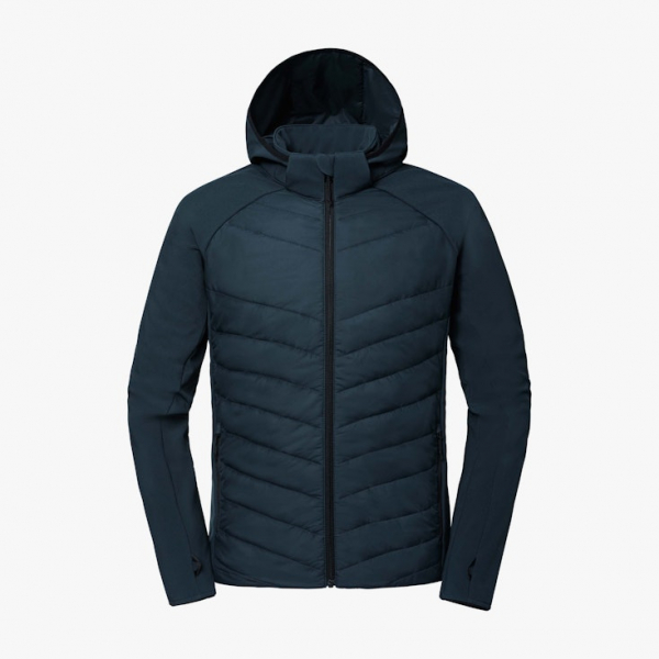SCHÖFFEL-Sportliche Hybridjacke, Dunkelblau