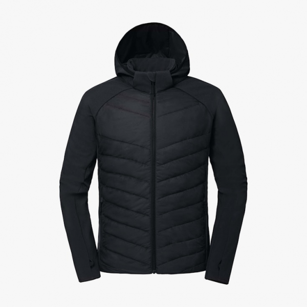 SCHÖFFEL-Sportliche Hybridjacke, Schwarz